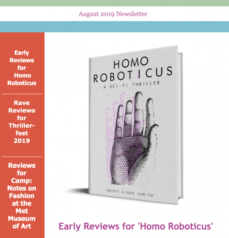 August 2019 newsletter