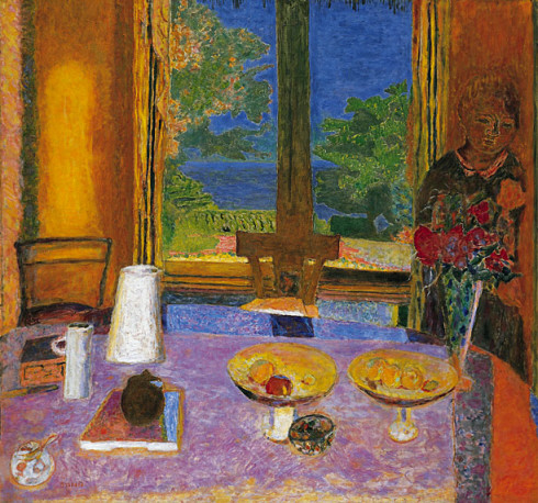 Pierre Bonnard's Grande Salle a manger de la sur, Guggenheim Museum in New York